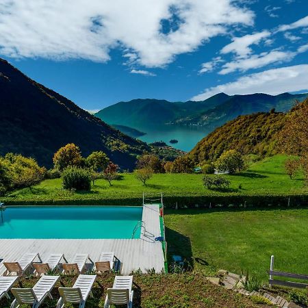 Beautiful Chalet With Swimming Pool In Lombardy Villa Marone Exterior photo