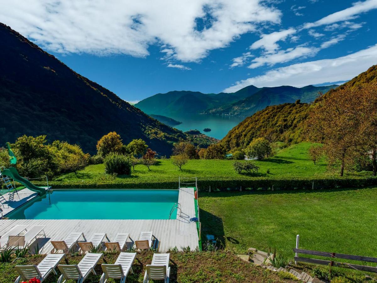 Beautiful Chalet With Swimming Pool In Lombardy Villa Marone Exterior photo